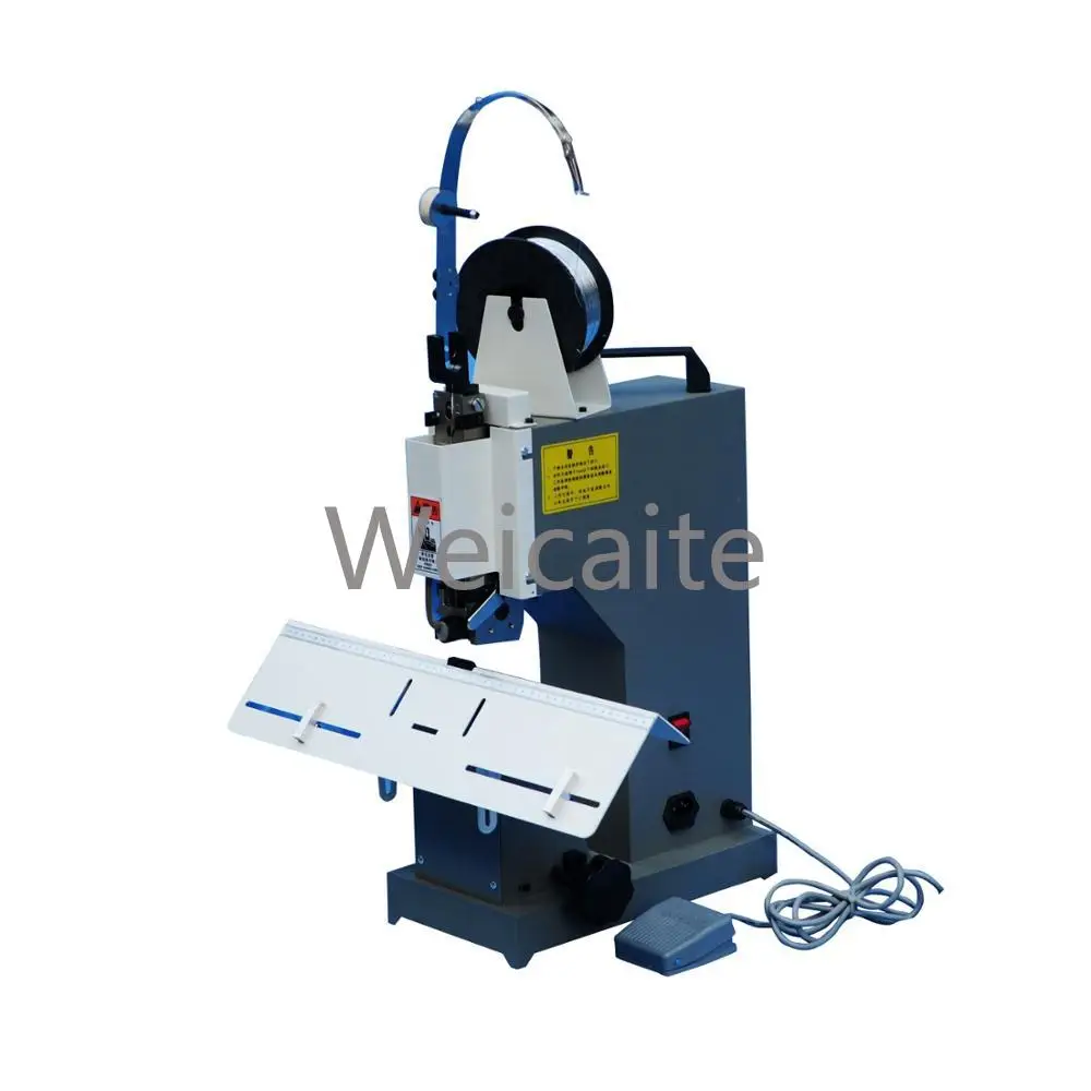 

WS-601 Professional Desktop Office Efficient Single Head Flat Saddle Book Wire Stitching Stapling Machine Binding Stapler