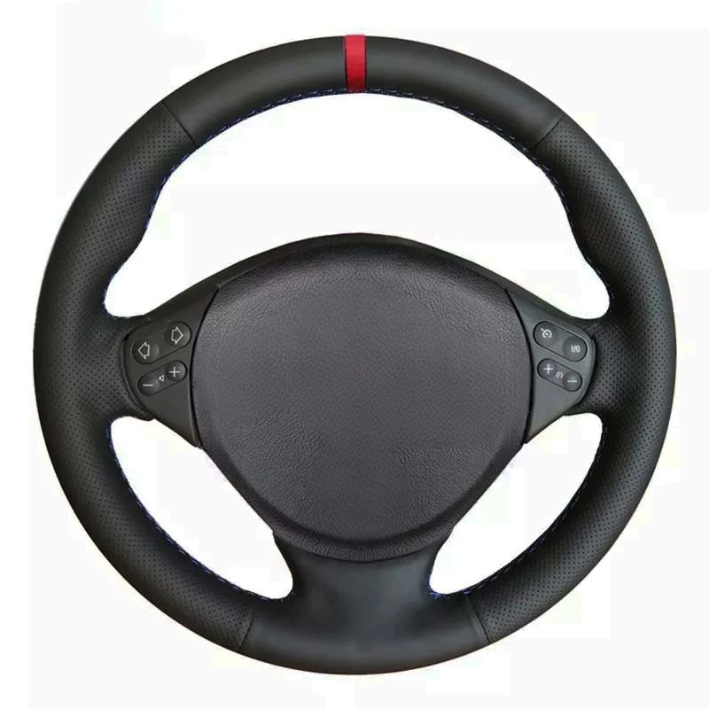 Car Steering Wheel Cover Soft Black Artificial Leather For BMW BMW E39 5 Series 1999-2003 E46 3 Series 1999-2005 E53 X5 E36 Z3