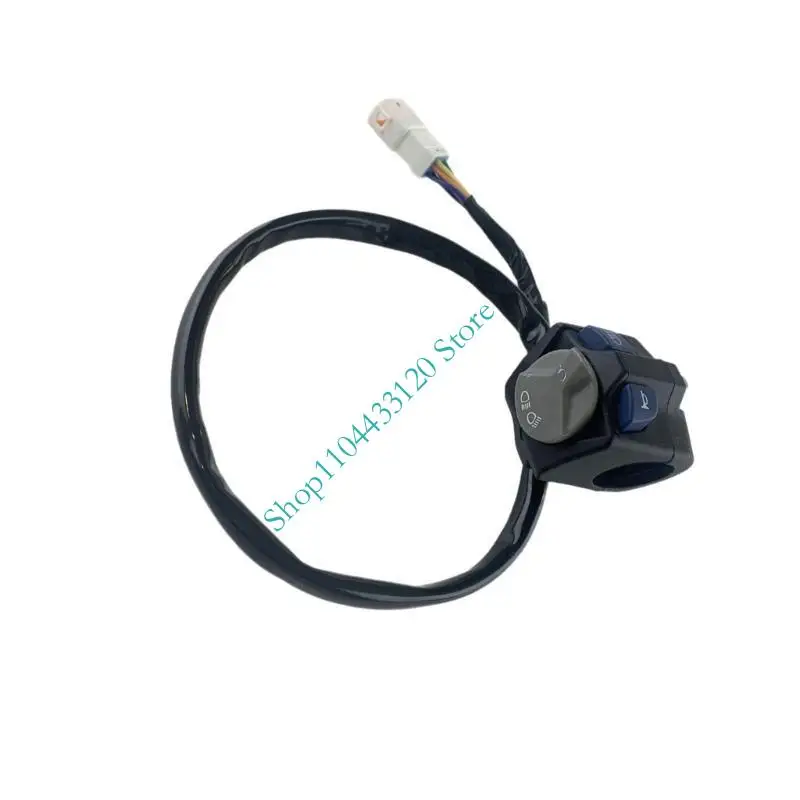 0XXD Easy To Install Motorcycle Button Switches For High Low Beam And Engine Start