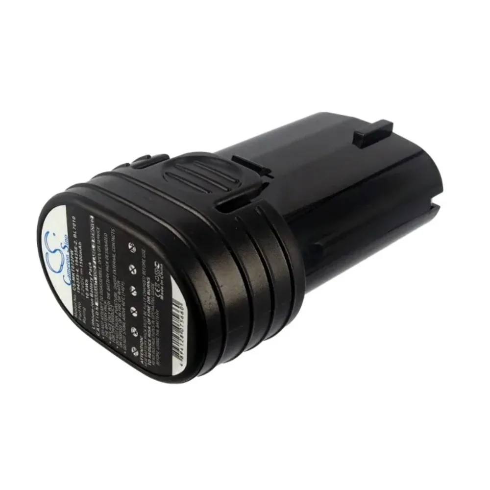 

Replacement Battery for Makita CL070, CL070D, CL070DS, CL070DZ, CL072, CL072D, CL072DS, CL072DZ, DF010, DF010D,DF010DS,DF010DSE