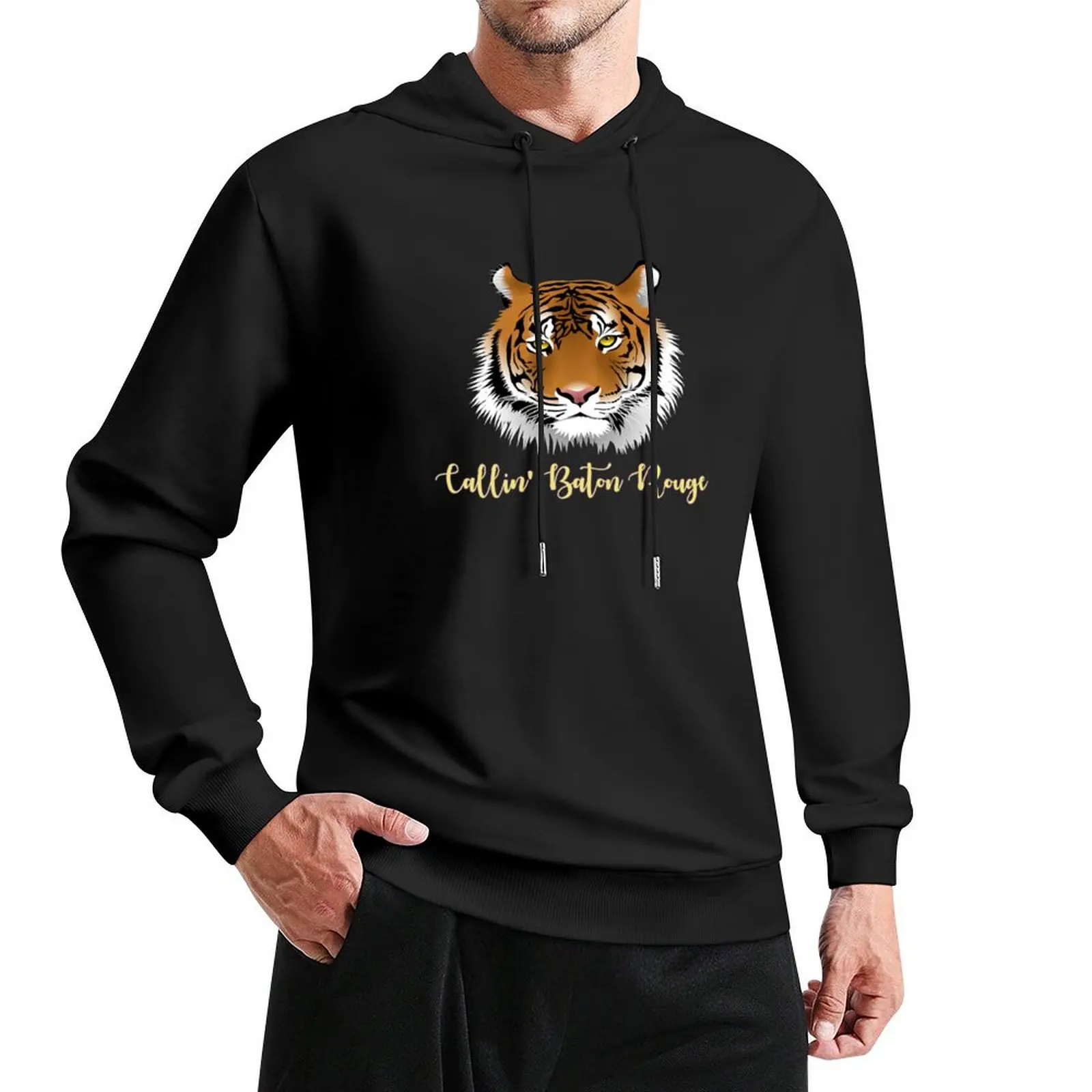 

Callin' Baton Rouge Tiger Pullover Hoodie korean clothes new in hoodies & sweat-shirt