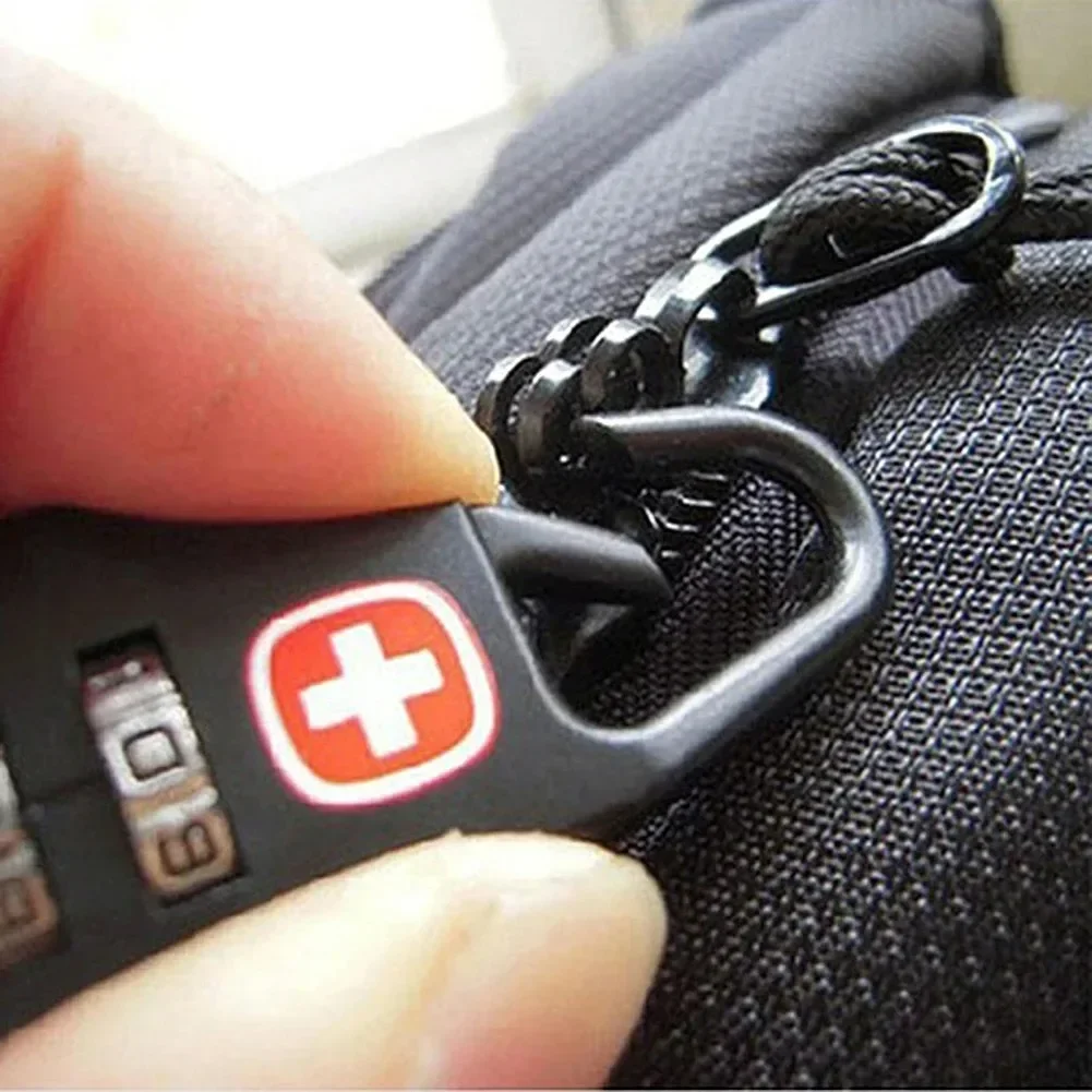 Portable Alloy Lock Padlock Outdoor Travel Luggage Zipper Backpack Handbag Safe Anti-theft Combination Code Number Lock