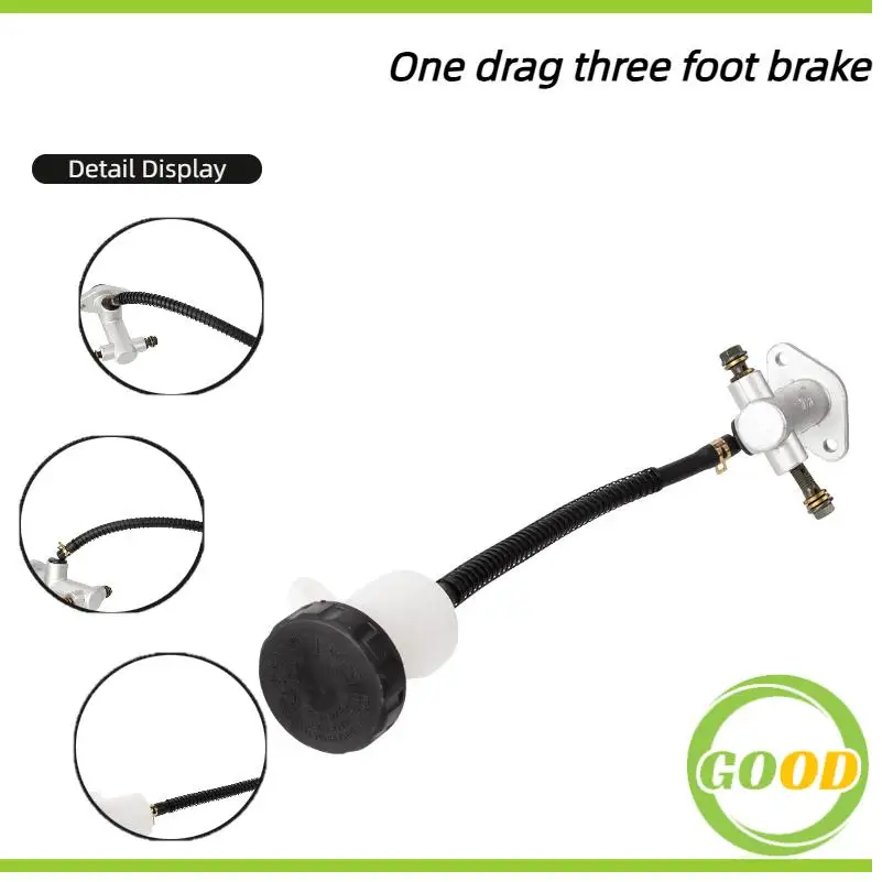 

Motorcycle tricycle parts Brake master pump Rear hydraulic brake master pump with oil cover