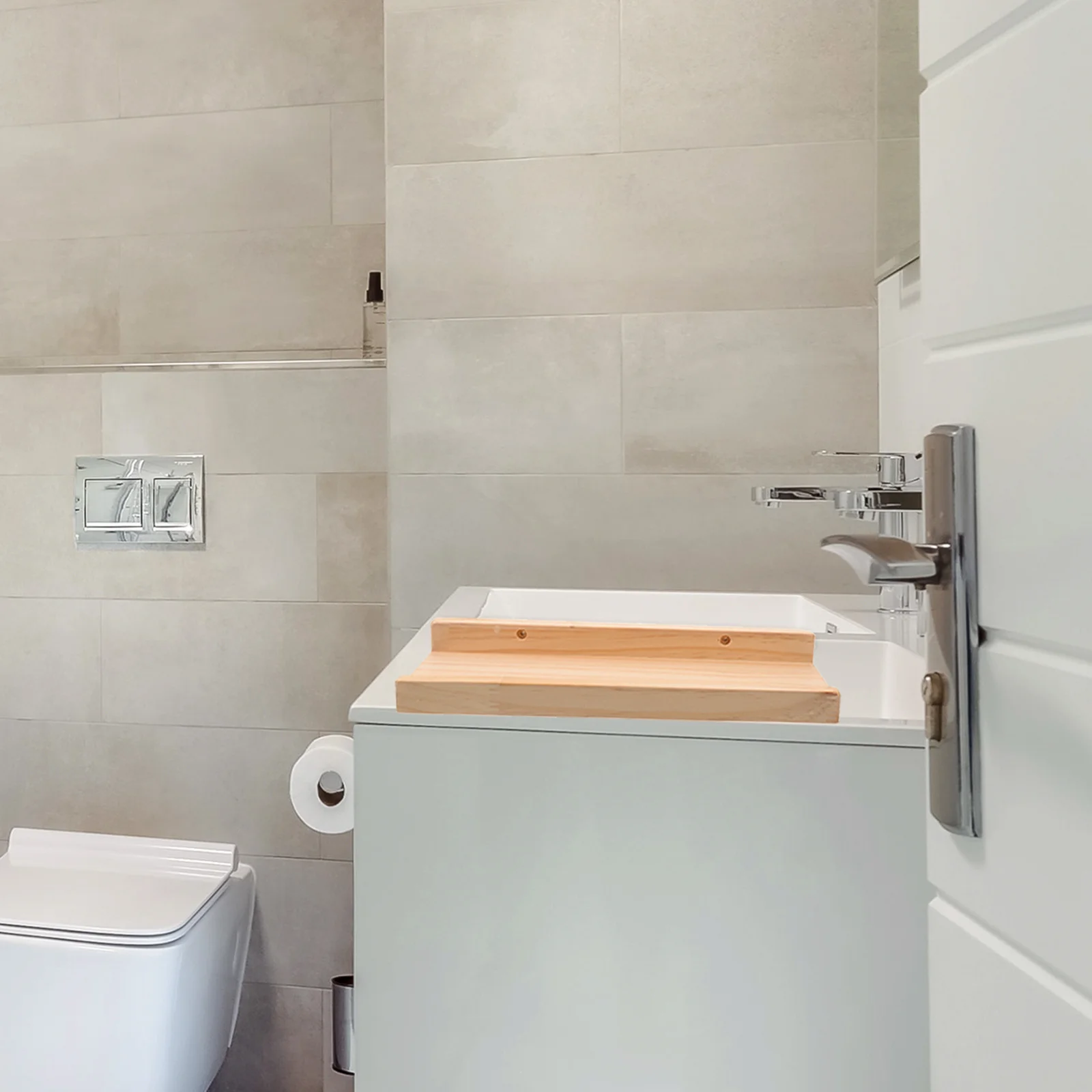 

Floating Shelf Rustic Wood Wall-Mounted Shelf for Home Office Kitchen Bedroom Bathroom Modern Floating Shelves Organizer Storage