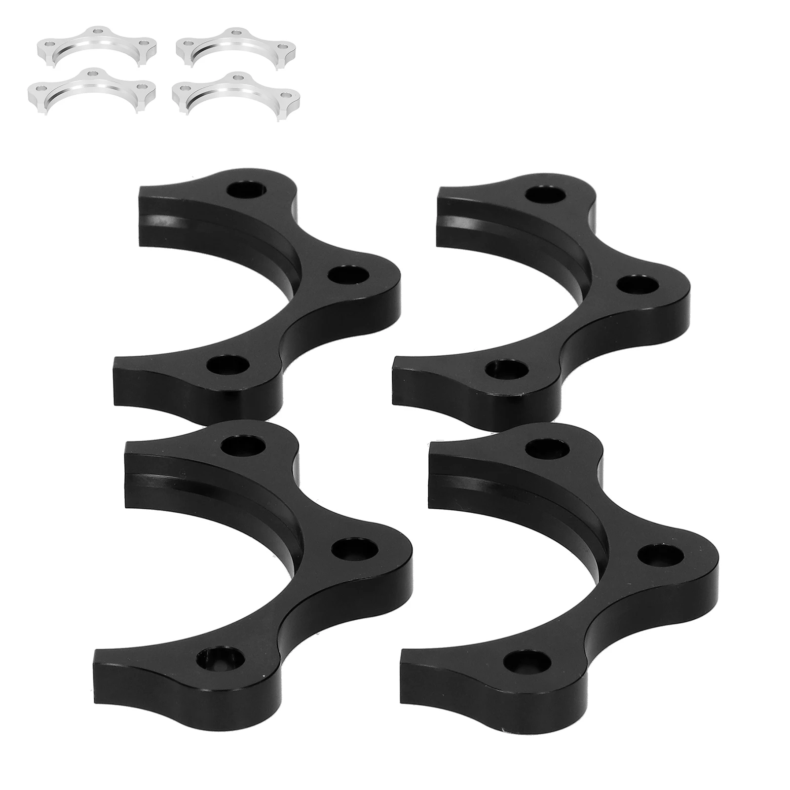 Black Axle Spacers Kit 6061 T6 Aluminium Alloy Fit for Honda S2000/AP1/AP2/F20 2000‑2009 Car Accessory Car Black Axle Spacers