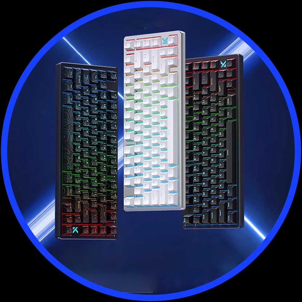 

MCHOSE ZERO 75X Механическая клавиатура RGB Проводная RT0.01 мм Датчик Холла 8k Киберспортивная игровая клавиатура Пользовательские аксессуары для ПК Подарки