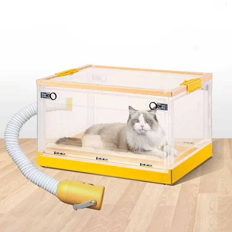 Pet Dryer Box Blower Portable Pet Drying Box Cat Dryer Room Foldable Pet Shop Blower Dog Grooming Accessories Blow Dry Pet Items