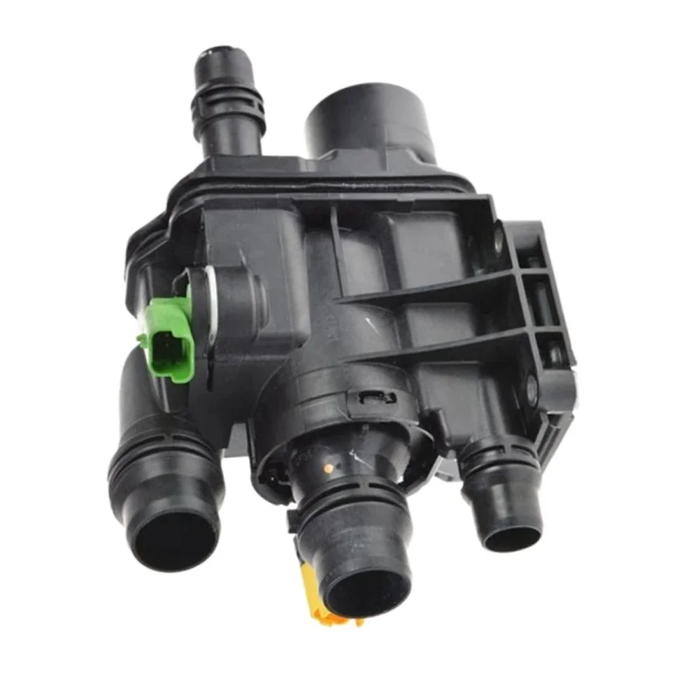 

For New Coolant Thermostat Housing For Peugeot 208 308 Ctiroen C3 Picasso C4 DS3 1.2 9807198480 9807119880