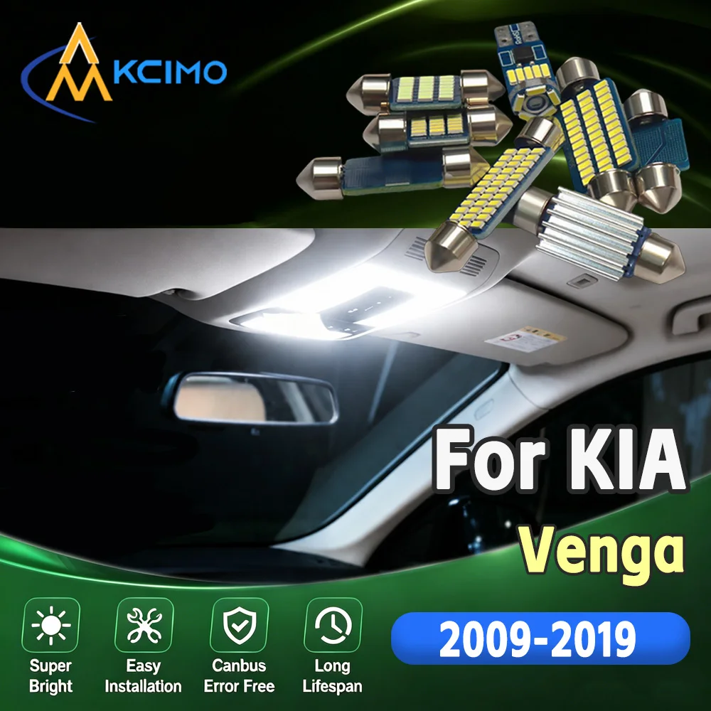 

For KIA Venga 2009-2019 Vehicle Specific Canbus LED Interior Map Reading Light Bulbs Easy Install Indoor Lamp Accessories