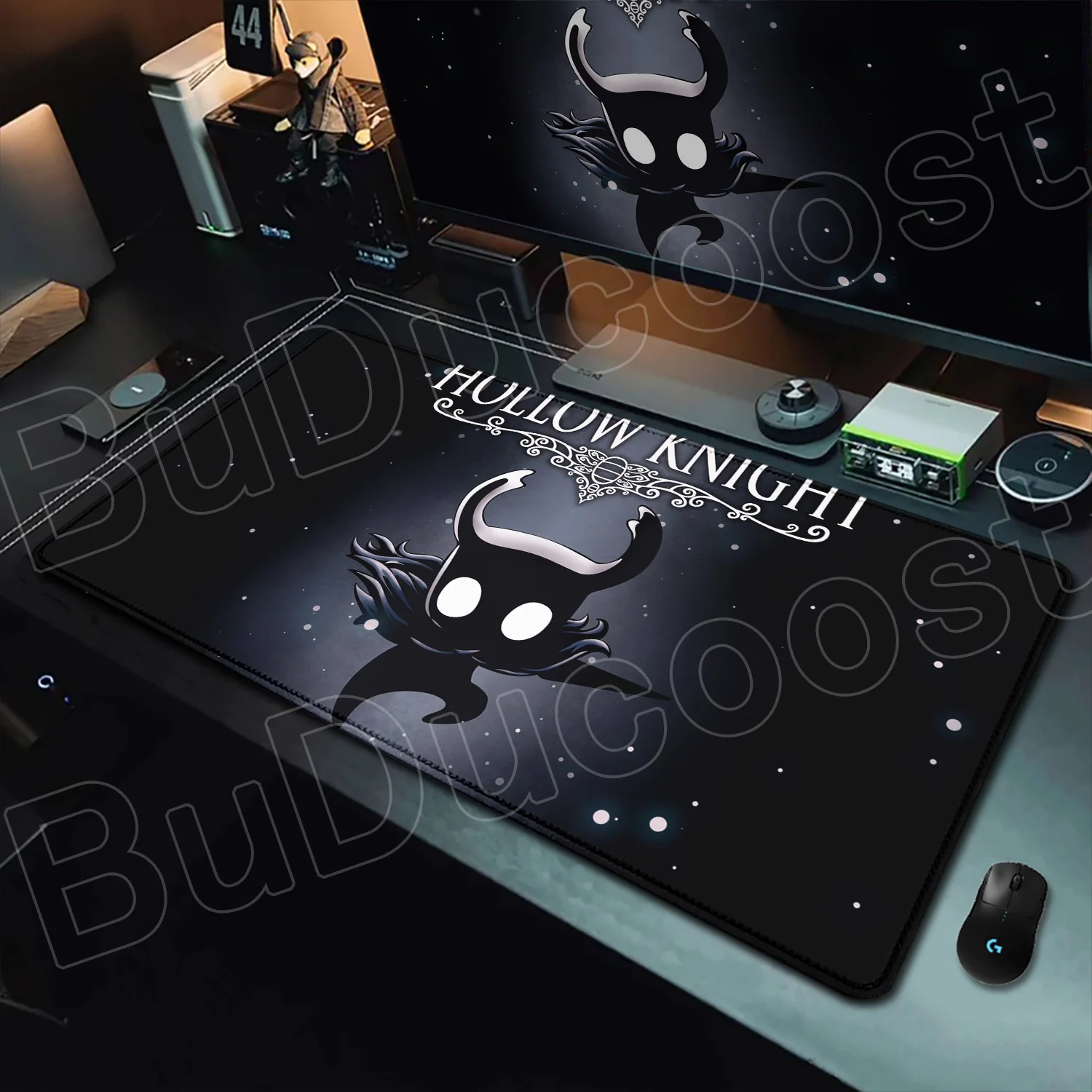 Gaming h-hollow k-knight mouse pad computador impressão hd borracha casa mousepad xxl teclado escritório tapete macio computador mouse esteiras