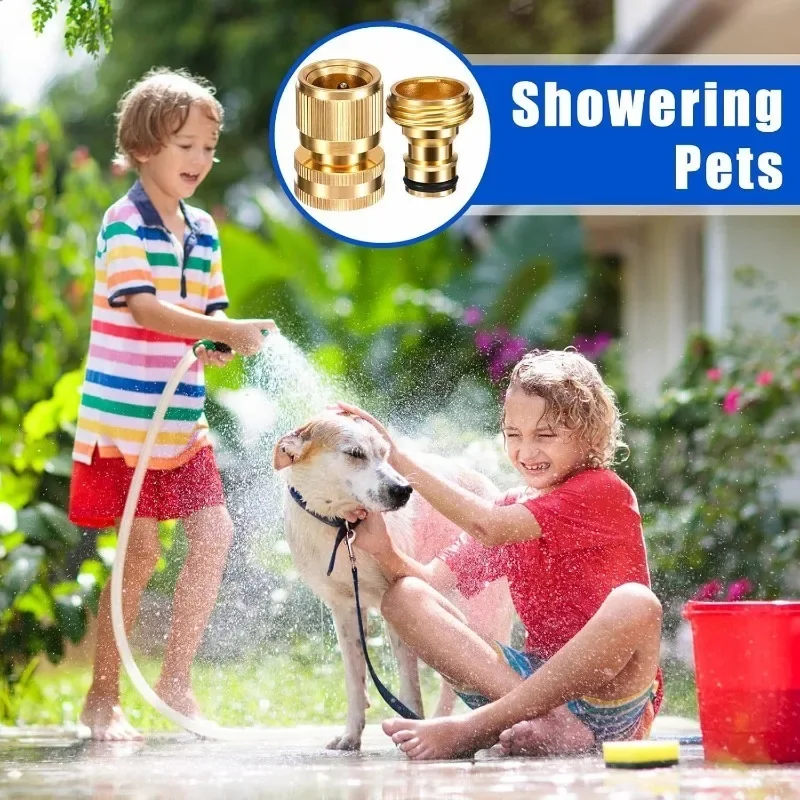 1/10x خرطوم حديقة انبوب ماء صنبور محول موصل الخرطوم سقي اتصال إصلاح موسع سريعة الإناث سقي المناسب 4/6