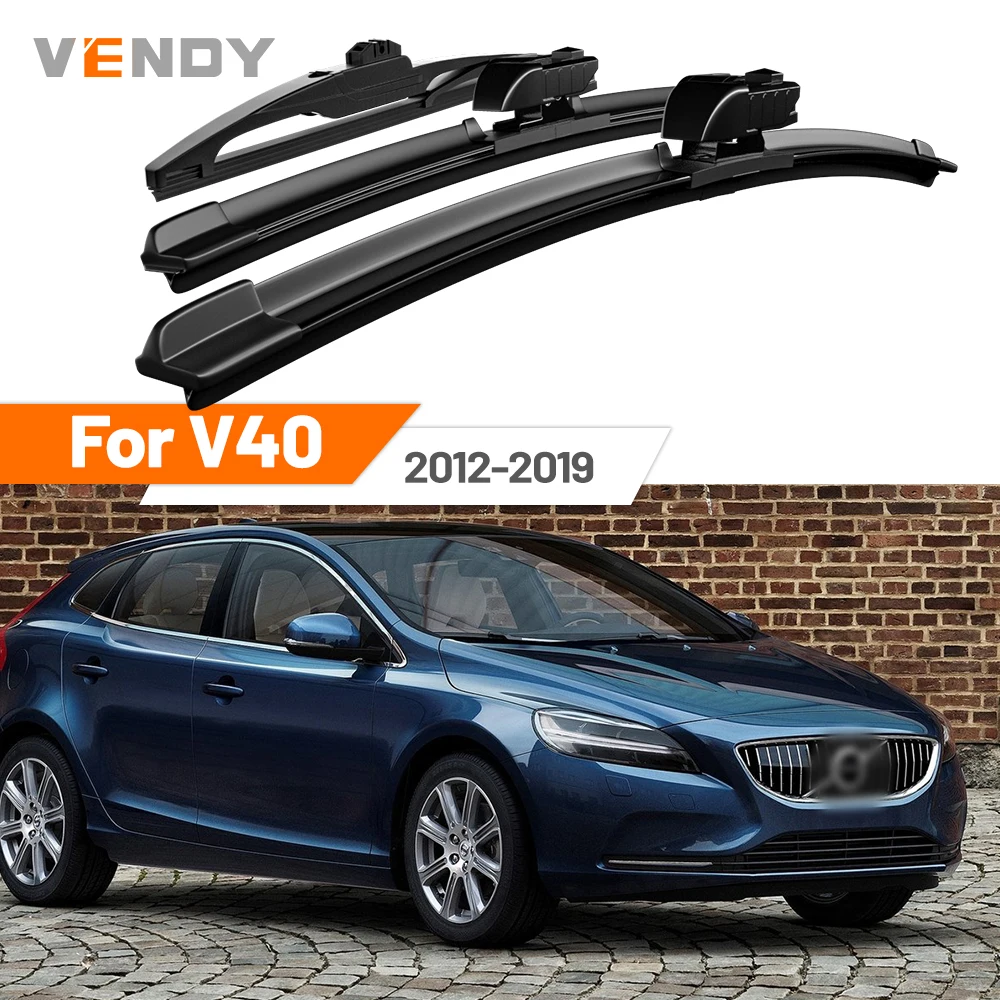 

Для Volvo V40 2012-2019 (2013, 2014, 2015, 2016, 2017, 2018) — Комплект передних и задних щеток стеклоочистителя, аксессуары