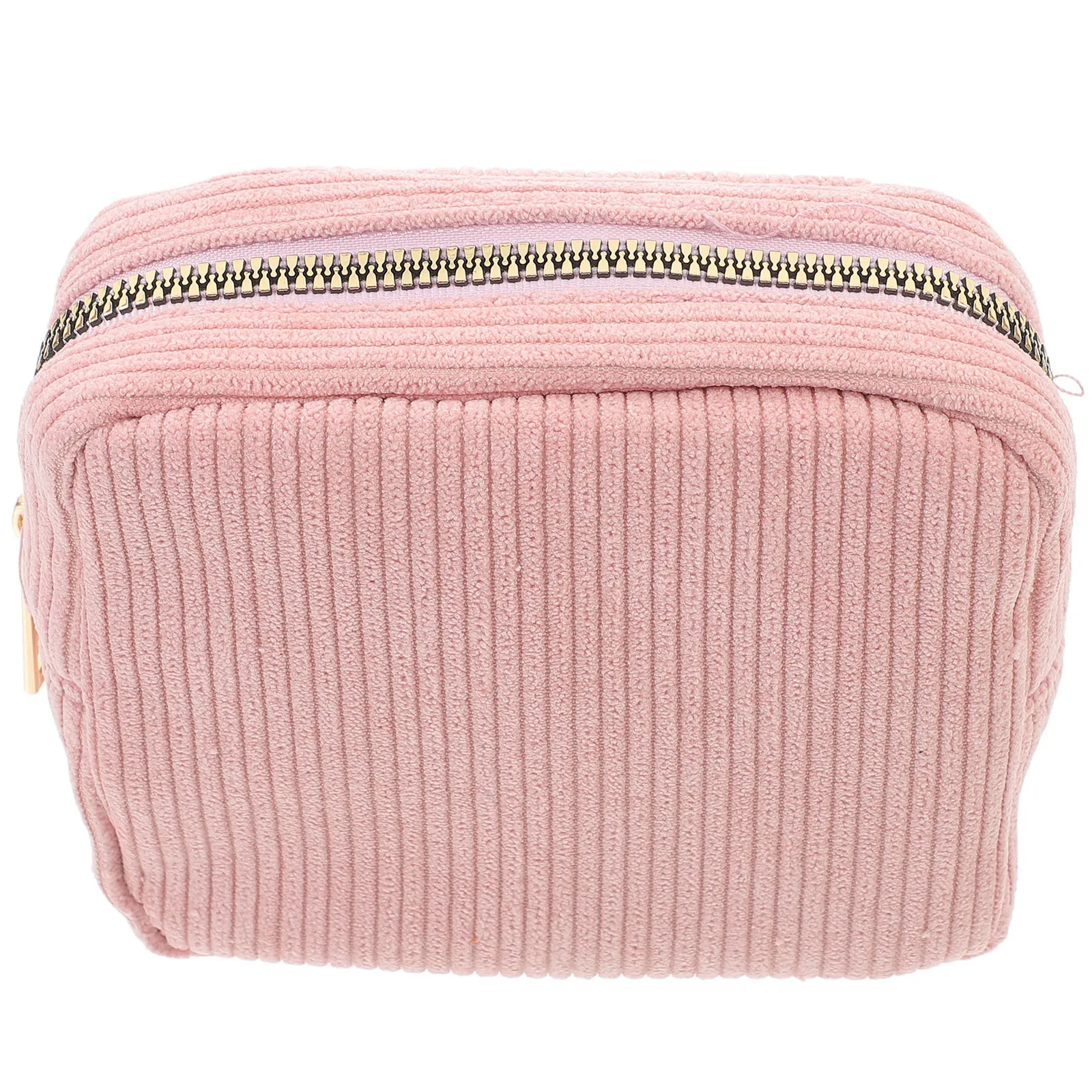 

Corduroy Makeup Bag Portable Pouch Compact Travel Toiletry Bag Organizer Storage for Women Makeup Pouch