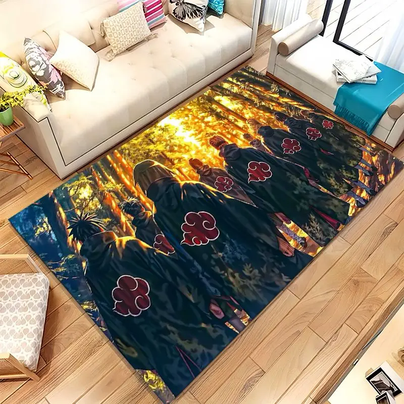Anime I-Itachis Japan Cartoon Soft Non-Slip Large Area Rug for Living Room,Bedroom Playroom Carpet Mat for Sofa,Home Decor Gift