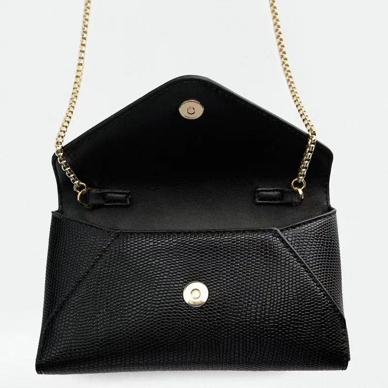 2025 Women's Mini Chain Envelope Bag - Multi-Wear Shoulder/Crossbody, Stylish Chain Strap | Trendy Essential-tan image 3