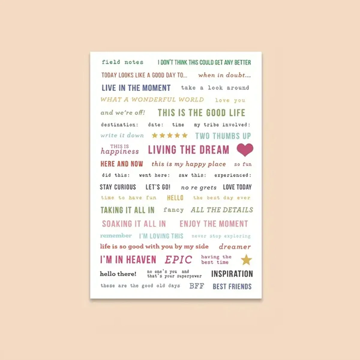 2 قطعة/الحزمة ملهمة الكلمات والعبارات ملصقات القرطاسية مخطط ملصق كلمة إيجابية ملصق لمجلة غير المرغوب فيه سكرابوكينغ