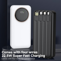 20000MAh Power Bank 22.5W Fast Charging Powerbank Portable Battery Charger For iPhone Samsung Huawei 2025 New