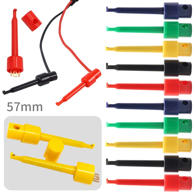 Copper SMD IC Test Hook Clip J.30006 Micro Grabber Connector for Electronics DIY Welding Multimeter Lead