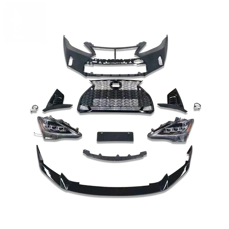 

IS250 IS300 2006-2012 Upgrd to 2021 IS500 Front Bumper Equipped with daytime running lights Direct Car Body kit