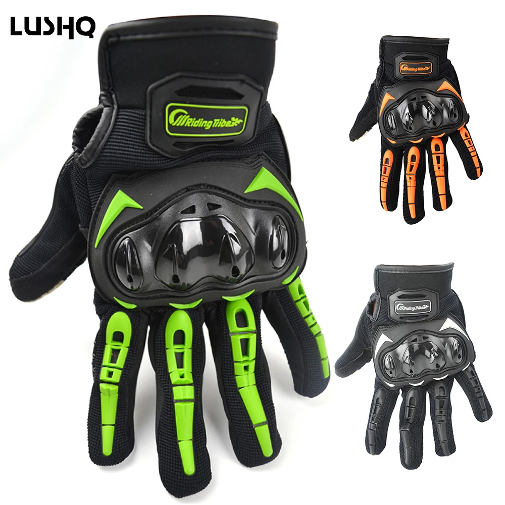 

Motorcycle Gloves Breathable Full Finger Racing Gloves Outdoor Sports Protection for suzuki bandit 400 yamaha aerox honda xr 250