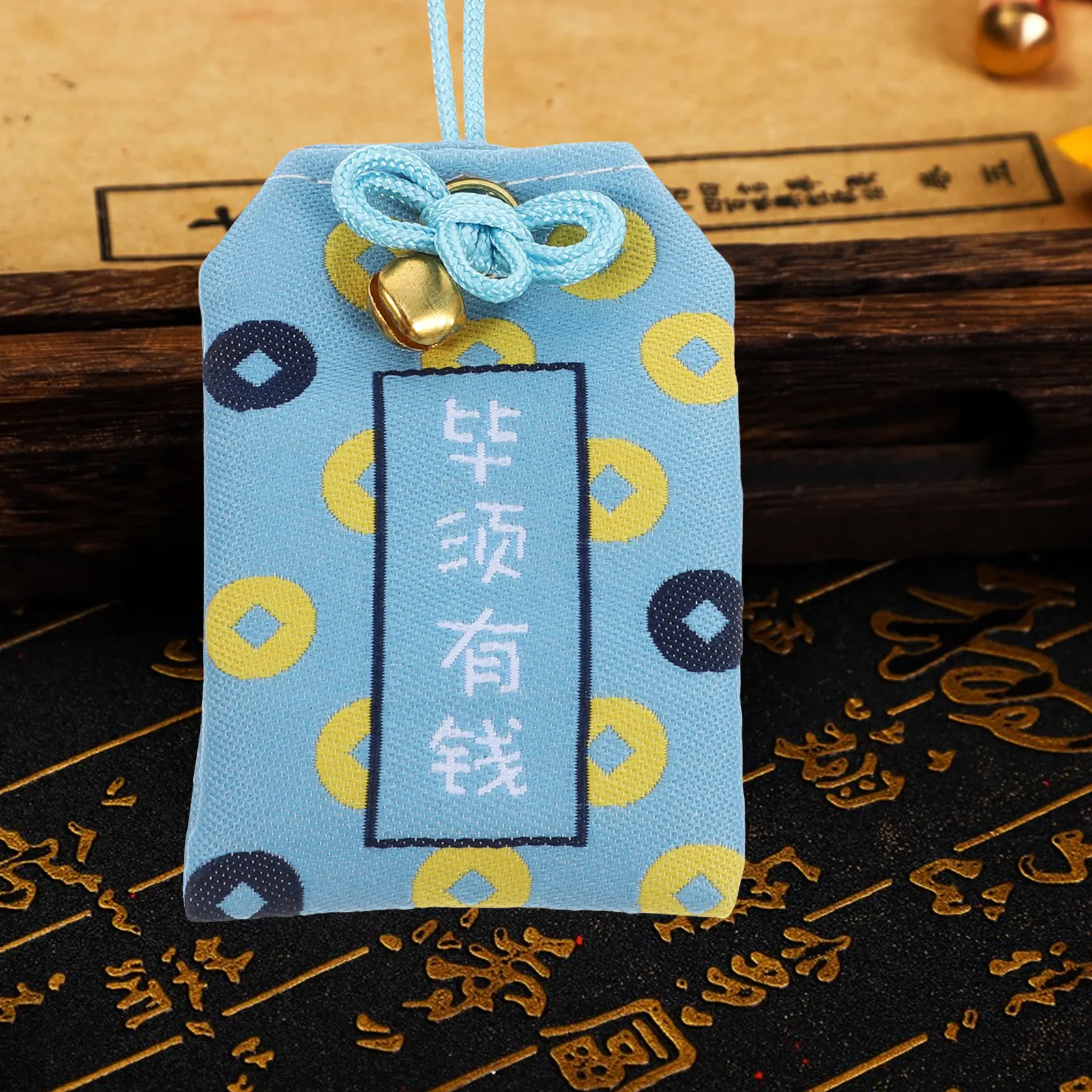 Japanese Omamori Amulet Traditional Luck Charm Hanging Sachet Feng Shui Ornament Blessing Lucky Bag Wealth Success Amulet