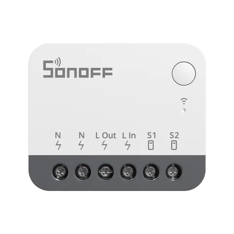 Умный выключатель SONOFF ZBMINIR2 с Zigbee и дистанционным управлением — фото устройства
