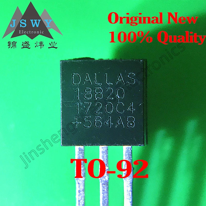 

(5/20pcs) DS18B20 TO-92 18B20/Single Bus Digital Temperature Sensor Chip/New Original Stock Electronic