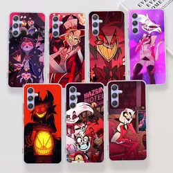 Alastor Hazbin Hotel AD Case for Samsung Galaxy A54 A14 A51 A31 A53 A52 A12 A15 A25 A35 A55 A21s A24 A41 A23 A33 TPU Phone Cover