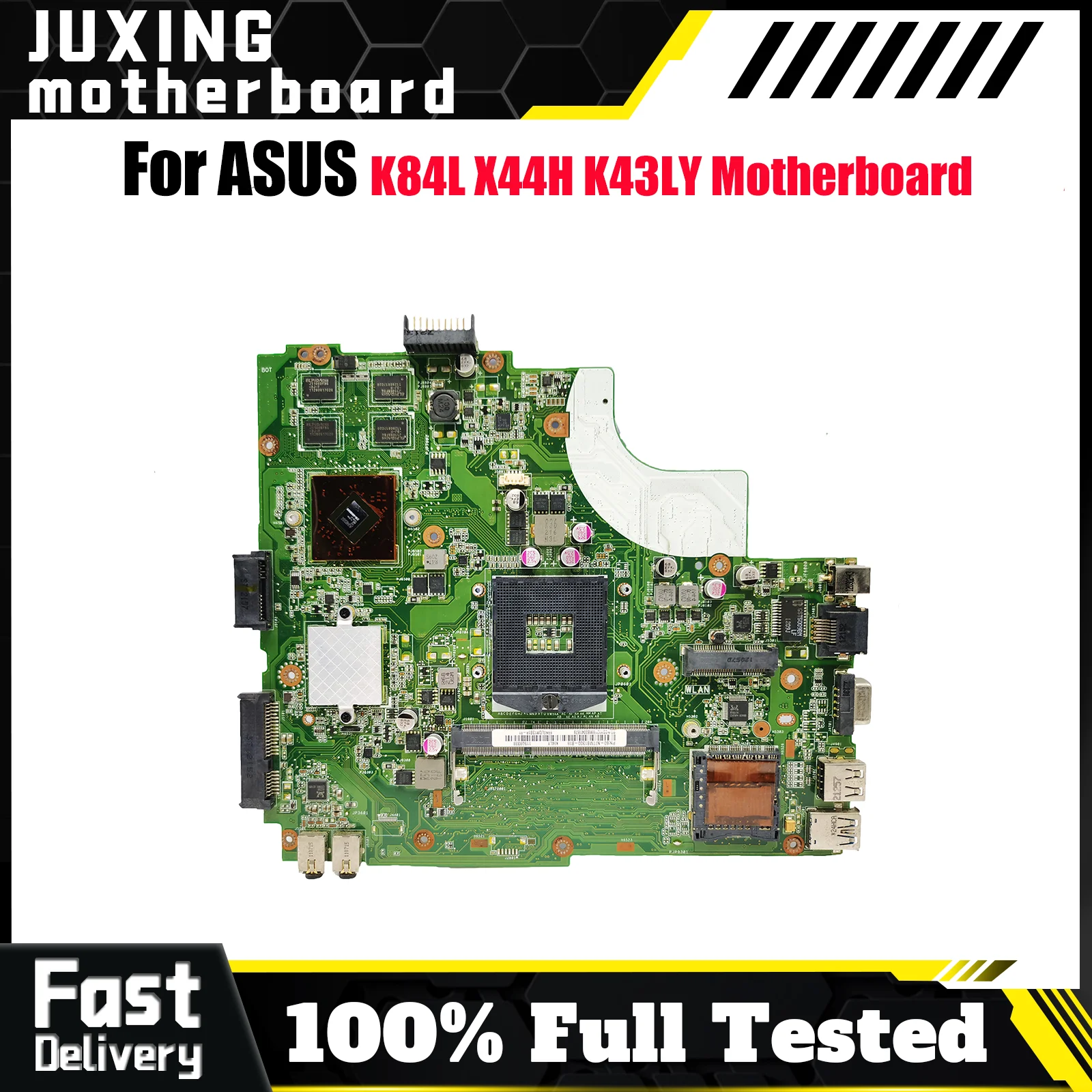 

Материнская плата K43LY для ноутбука ASUS X44H K43LY K43L K84L Материнская плата для ноутбука Цей товар в наличии 100% тестирование ОК быстрая доставка