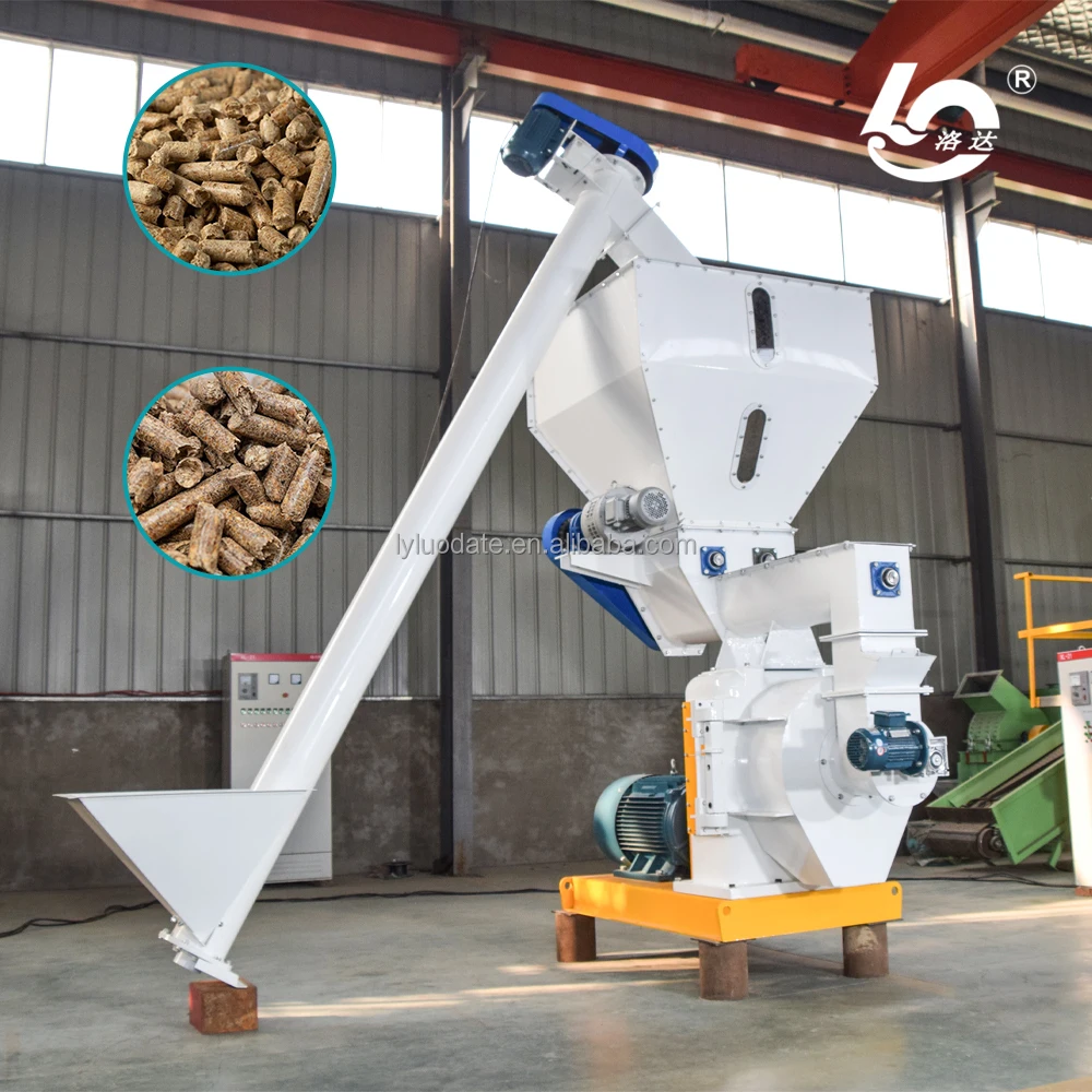 Hot Sale Wood Pellet Making Machine Sawdust Biomass Pellet Mill Energy Saving Fuel Pellet Machine Customized Supported