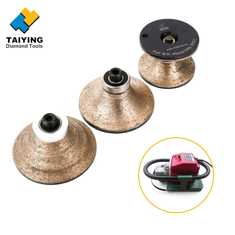 Diamond Profiling Wheels Stone Edge Tools Diamond Router Bits for Shaping Grinding Marble Quartz Engineer Stone