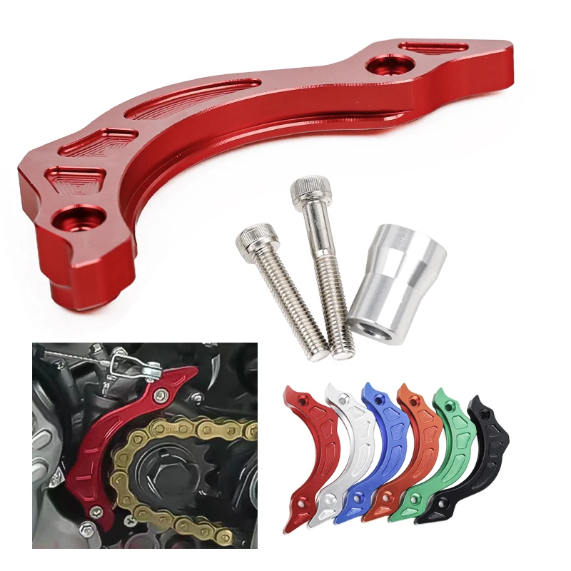 Motorcycle Magneto Chain Stopper Mud Protection Inside Cover Preventer Drop For ZONGSHEN NC250 Engine CNC Pad Motocross