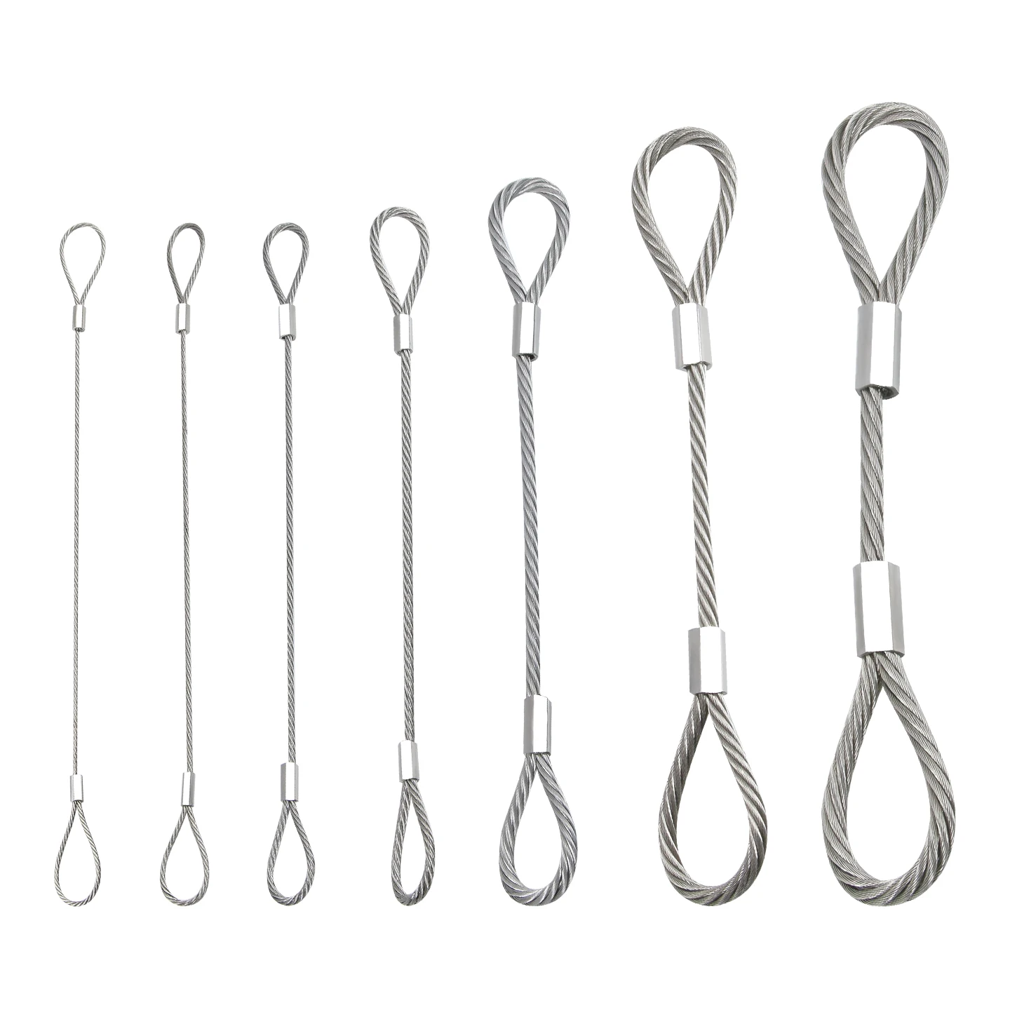 1-5mm Stainless Steel Suspension Wire Rope, Lifting Sling, Safety Rope Suitable for Lighting/Illumination Suspension