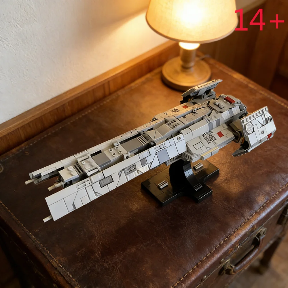 2026 721PCS Helldivers 2  Destroyer Starship Building Blocks Set DIY 75375 Alternate Model Creative Assemble for Kids Toys Gift