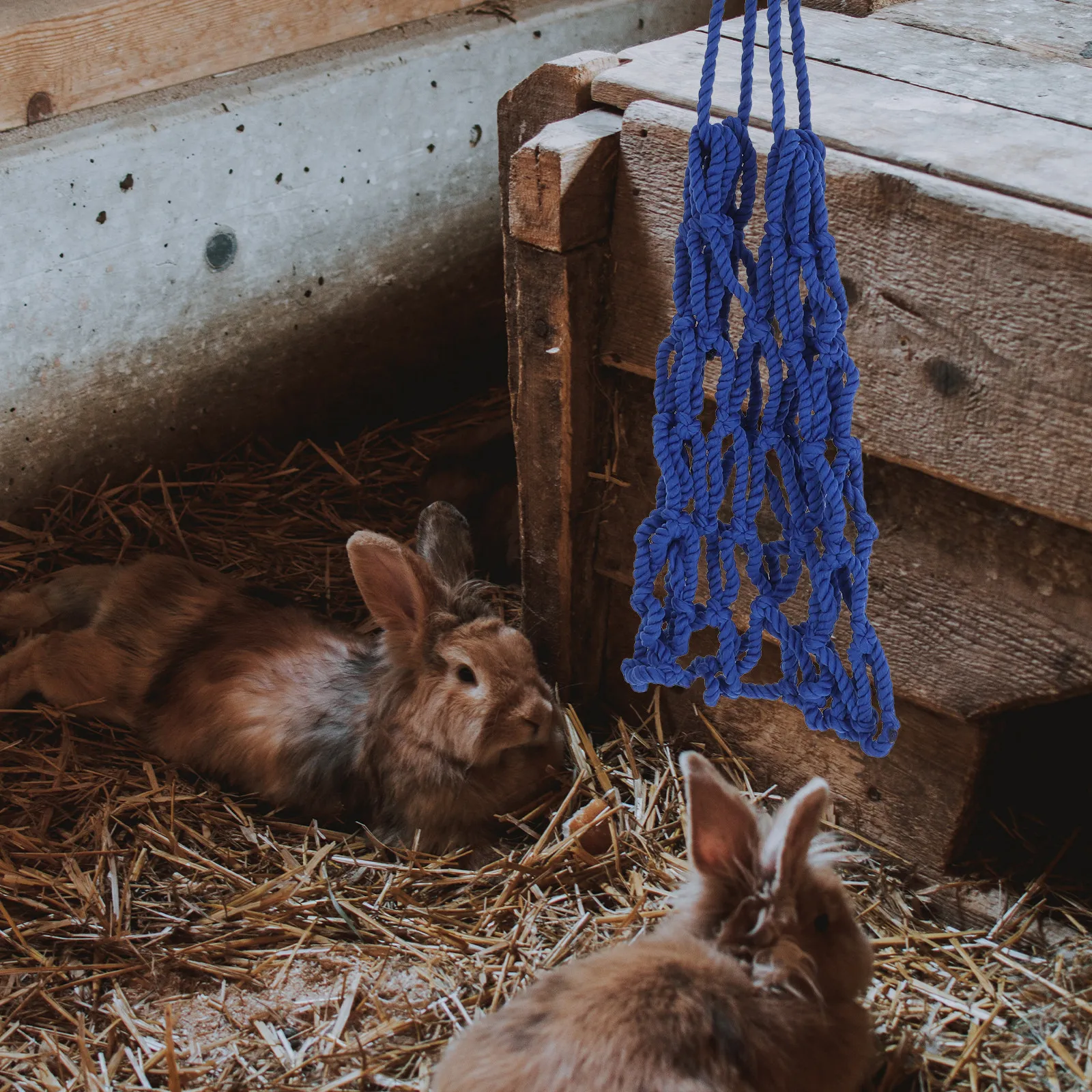Bolsa de malla para heno de co - Mesh Feeder Bag reseña y precio