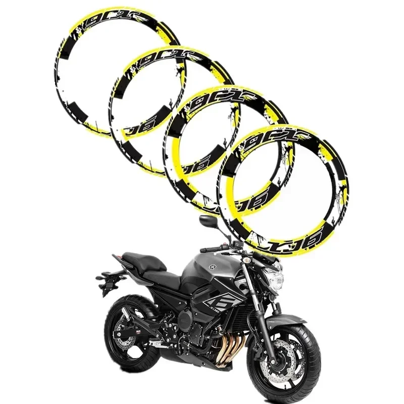 

Запчасти для XJ6 MotorcyclAll YAMAHA XJ 6 e контурное колесо декоративная наклейка-2 MOto