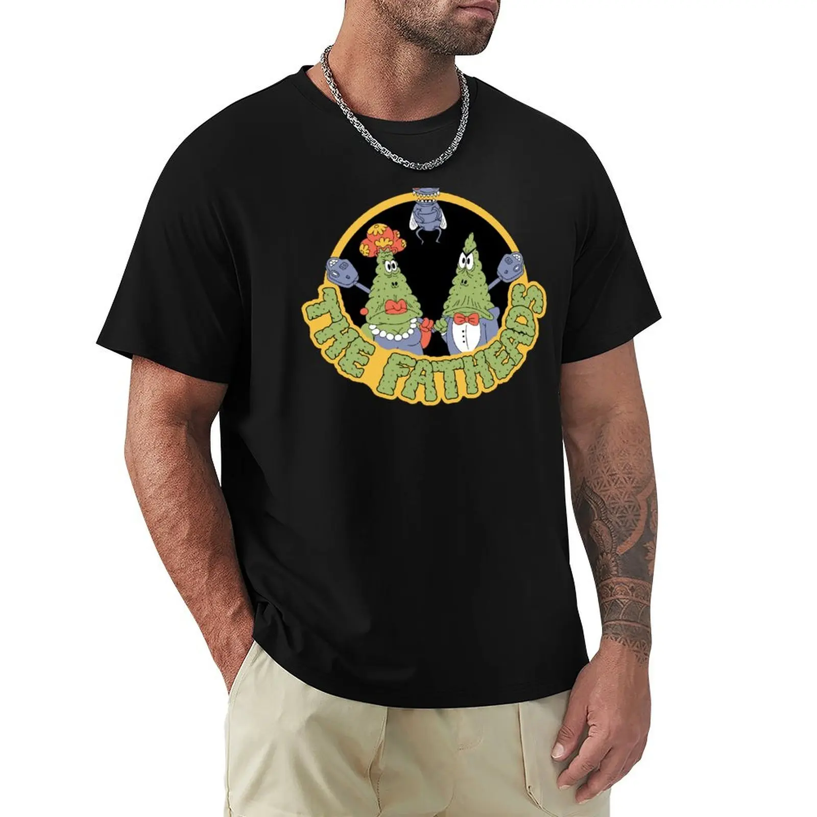 Rocko's Modern Life - The Fatheads T-Shirt Classic Basic Casual T-Shirt