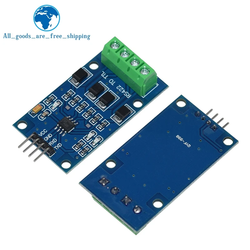 1/3PCS RS422 Mutual Conversion TTL Two-way Signal Module Full Duplex 422 Turn Single MAX490 To TTL Module