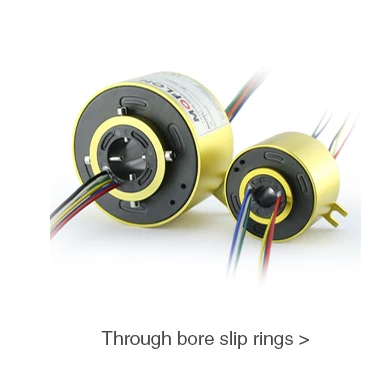 Through bore Slip Ring for crane robot etc equipment