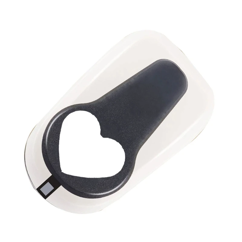 Heart Hole Single Hole Craft Puncher for DIY Invitation Card Making Y9RF