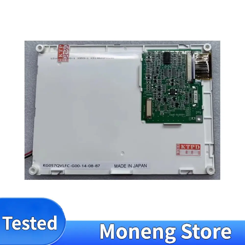 LCD KG057QVLFC-G00 KG057QVLFG-G00 Módulos de exibição originais de 5,7 polegadas 320 × 240