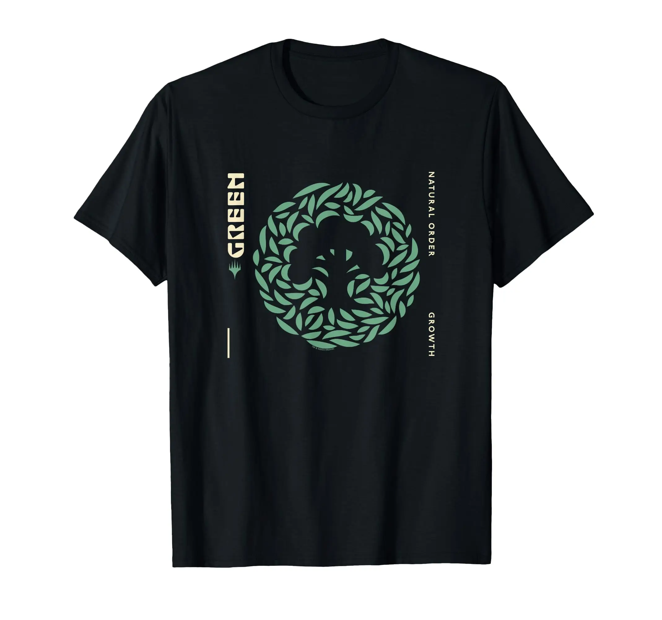 

Magic: The Gathering Green Natural Order Classic Poster T-Shirt