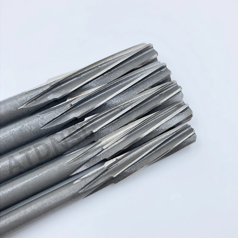 Imagem -03 - Hss Espiral Flauta Máquina Alargador Ferramenta Cnc Corte Preciso para Metal Aço Alumínio Buraco Perfuração de Expansão h7 d3 mm D20 mm