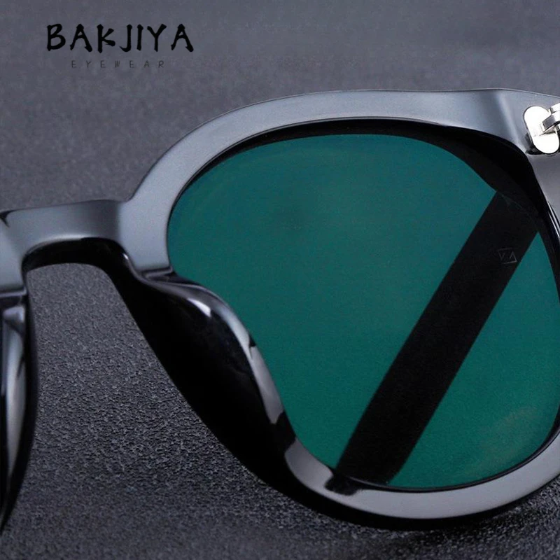 BAKJIYA New Fashion Men and Women Senior Acetate Sunglasses Luxury Designer Trend Style Outdoor UV400 Eye Protection Sun Glasses