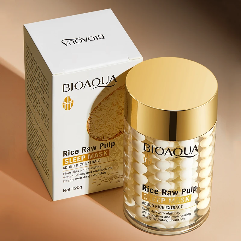 BIOAOUA крем для лица с белой рисовой целлюлозой, увлажняющий, осветляющий, укрепляющий, увлажняющий дневной крем, увлажняющий уход за кожей