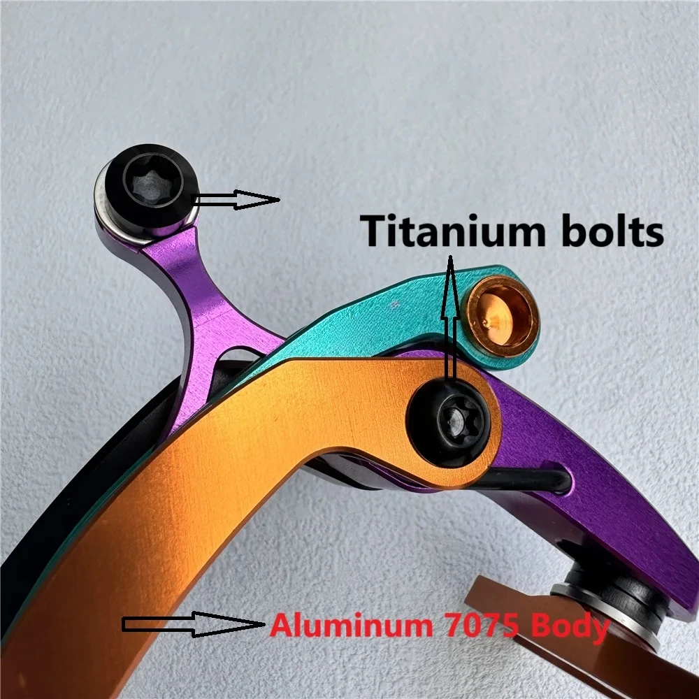 Faltradbremse, Fahrradbremse, V-Bremssattel für Brompton, nur zur Verwendung, 100 g, ultraleicht – Detail 5