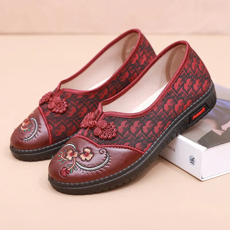 Winter Women Flats Ballet Shoes Ladies Sneakers Comfortable Casual Shoes Female oft Flat Non-slip Loafers Cotton Shoes