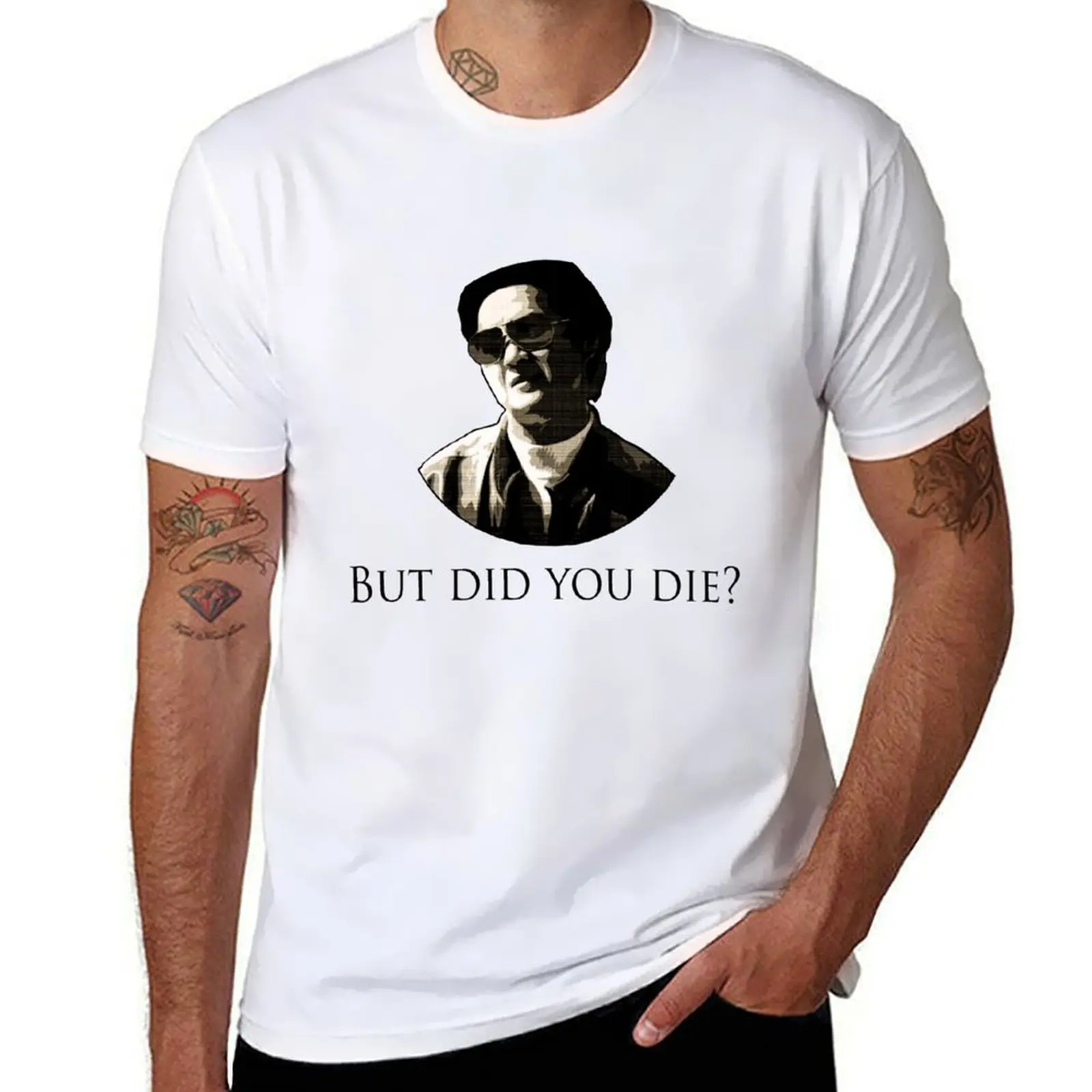 

Hangover Mr Chow - But did you die T-Shirt man t shirt designer man t shirt heavy cotton T-Shirt