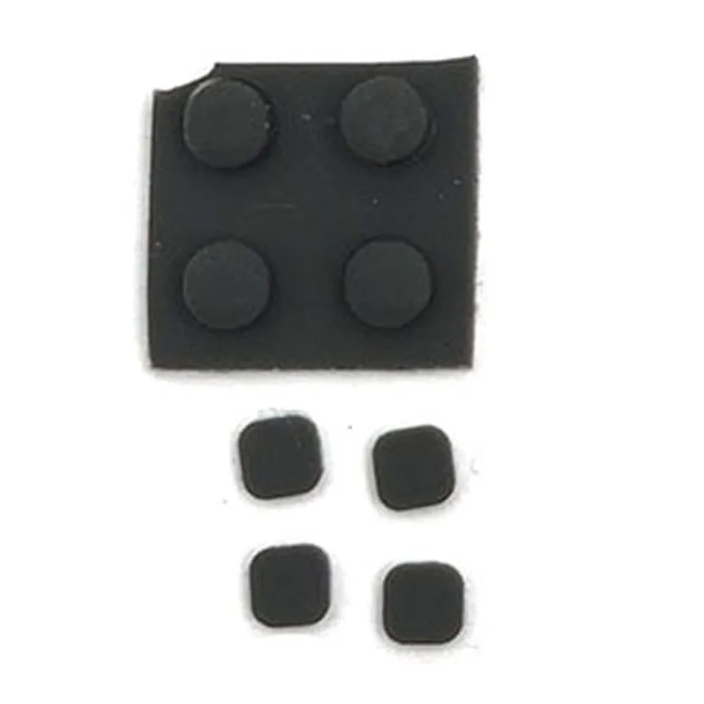 مسامير ثقب غطاء ل جديد 3DS XL LL المضيف شاشة مقبس مطاطي وحدة التحكم الجبهة عودة برغي ثقب الغراء الجسيمات