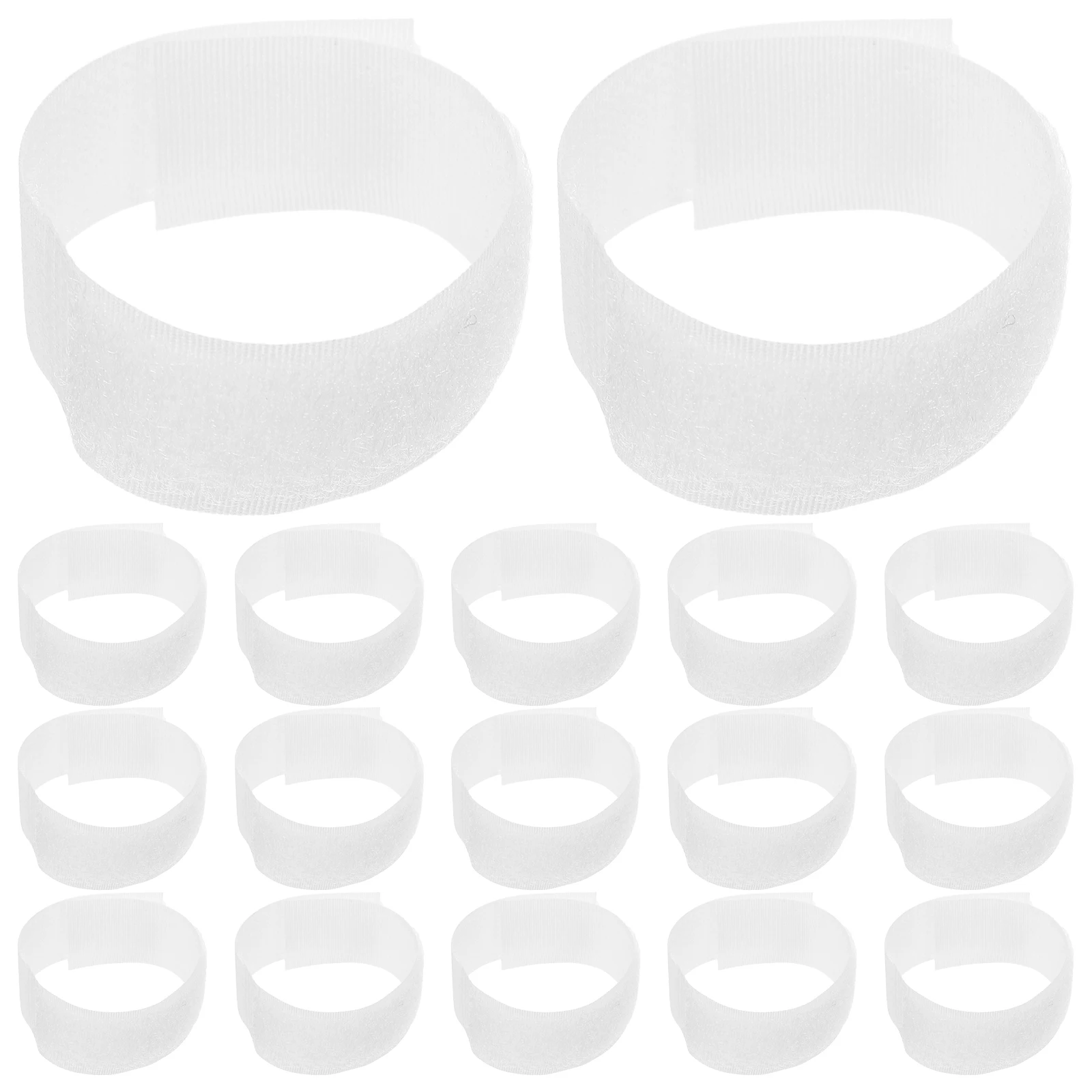 

20Pcs Non Slip Pet Boot Straps Reusable Waterproof Dog Shoe Legging Fixing Bands for Wet Conditions